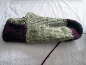 The Knitting Hour: Dumbledore Socks Hours 12-14