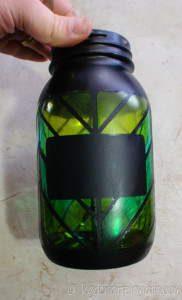 Trendy Stained Glass Mason Jar Vase
